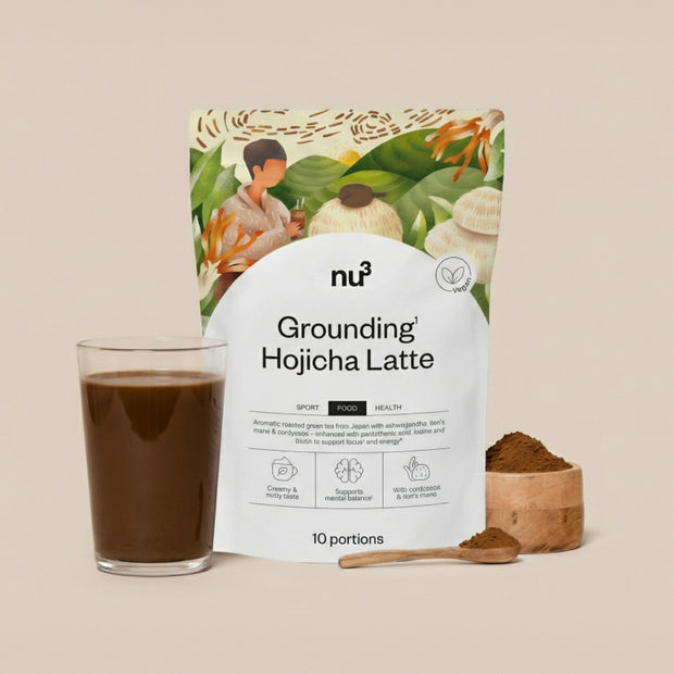 nu3 Grounding¹ Hojicha Latte