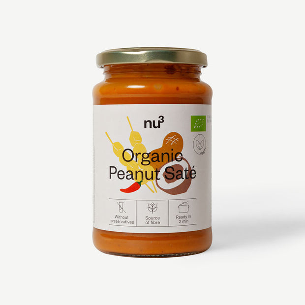 nu3 Sauce Satay aux Cacahuètes Bio