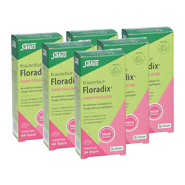 Floradix Dragées fer et acide folique