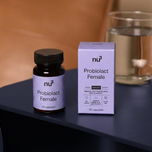 Gélules Probiolact Female sur une pierre
