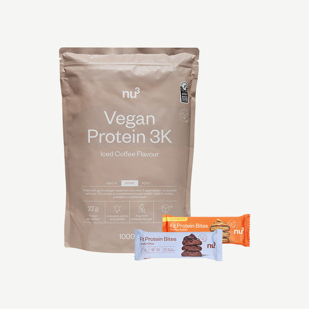 nu3 Vegan Protein 3K + Fit Protein Bites