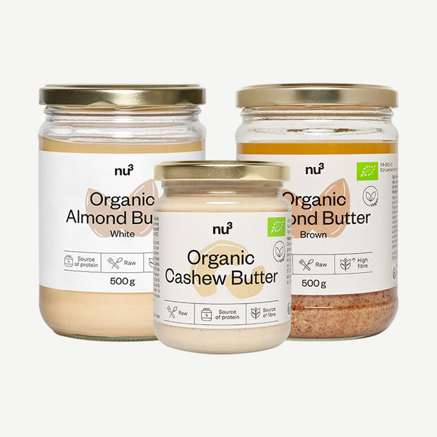 nu3 Purées d'oléagineux bio premium
